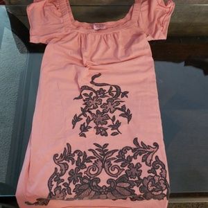 Tail Bait Corral and Gray Tunic or Dress